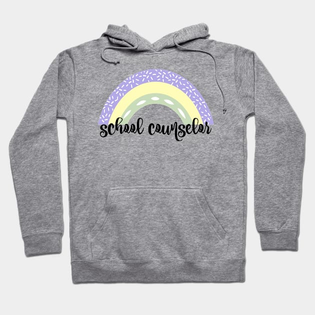 School Counselor Hoodie by stickersbycare